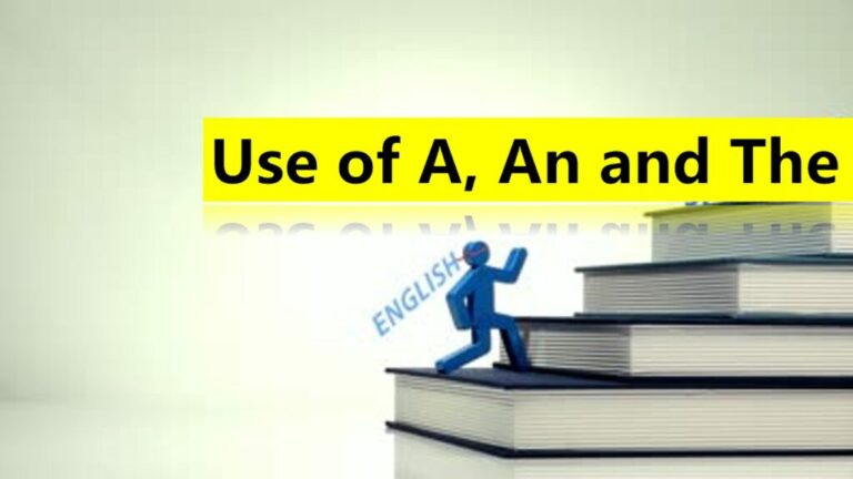 Use Of A An And The In Sentence In Hindi English Translation Rules 